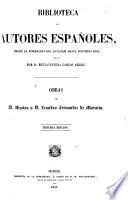 Obras de Nicolas y Leandro Fernandez de Moratin