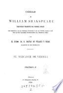 Obras de William Shakspeare
