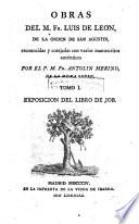 Obras del M. Fr. Luis de Leon de la orden de San Austin
