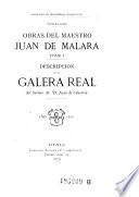 Obras del maestro Juan de Malara