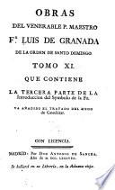Obras del venerable p. maestro fr. Luis de Granada ...