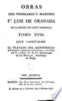 Obras del venerable p. maestro fr. Luis de Granada ...
