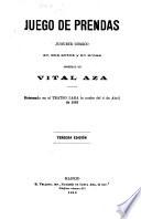 Obras dramáticas: Juego de prendas. 1910. Llovido del cielo. 1911. La marquesita. 1910. El matrimonio interino ...