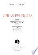 Obras en prosa. Traducción y notas de Julio Cortázar