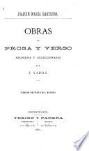 Obras en prosa y verso