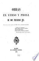 Obras en verso y prosa