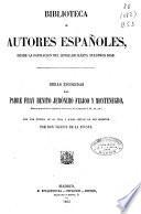 Obras escogidas del Padre Fray Benito Jerónimo Feijoo y Montenegro