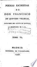 Obras jocosas del célebre Don Francisco de Quevedo Villegas ..., 6