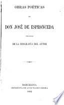 Obras poéticas de Espronceda