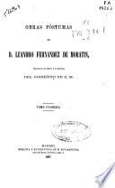 Obras póstumas de D. Leandro Fernández de Moratín: (1867. VIII, 587 p.)