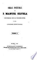 Obras postumas de d. Manuel Silvela