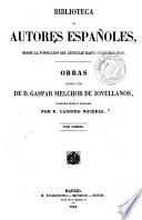 Obras publicadas e inéditas de Gaspar Melchor de Jovellanos, 1