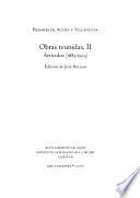 Obras reunidas: Artículos (1885-1923)
