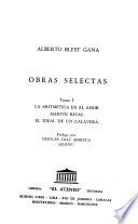 Obras selectas: La aritmética en el amor. Martín Rivas. El ideal de un calavera