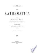 Obras sobre mathematica