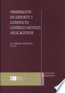 Observación en deporte y conducta cinésico-motriz