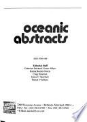 Oceanic Abstracts