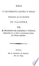Oda a la victoria del Excmo. señor D. Gregorio de la Cuesta en los Campos de Talavera