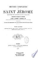 Oeuvres complètes de S. Jérôme