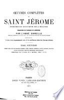 Oeuvres complètes de S. Jérôme