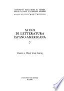 Omaggio a Miguel Ángel Asturias