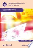 Operaciones de caja en la venta. COMV0108