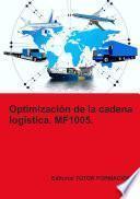Optimización de la cadena logística. MF1005.