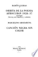 Orbita de la poesía afrocubana, 1928-37