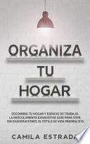 Organiza tu hogar