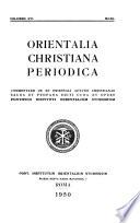 Orientalia christiana periodica