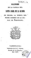 Origen de la capilla del Santo Ángel de la guarda