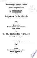 Orígenes de la novela