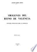 Orígenes del reino de Valencia