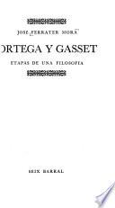 Ortega y Gasset