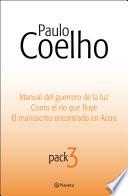 Libro Pack Paulo Coelho 3: Manual del guerrero de la luz, Como el río que fluye y El m