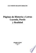 Páginas de historia y letras
