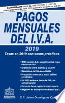 PAGOS MENSUALES DEL IVA 2019