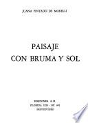 Paisaje con bruma y sol