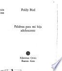 Palabras para mi hija adolescente