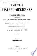 Pandectas hispano-megicanas