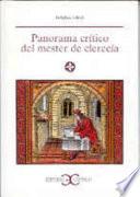 Panorama crítico del mester de clerecía