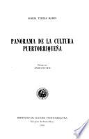 Panorama de la cultura puertorriqueña