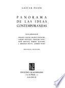 Panorama de las ideas contemporańeas