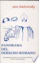 Panorama del derecho romano