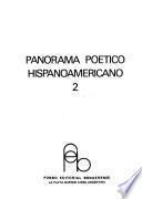 Panorama poético hispanoamericano