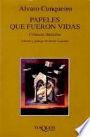 Papeles que fueron vidas