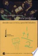 Para comprender la escuela pública