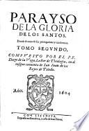 Parayso de la gloria de los sanctos