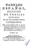 Parnaso Espanol. Coleccion de poesias escogidas de los mas celebres poetas Castellanos
