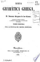 Parte segunda: para las escuelas de segunda enseñanza (IV, 452 p.)